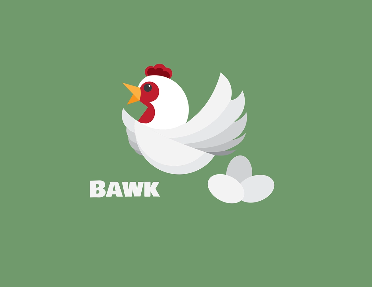 Chicken Illustrator Practice