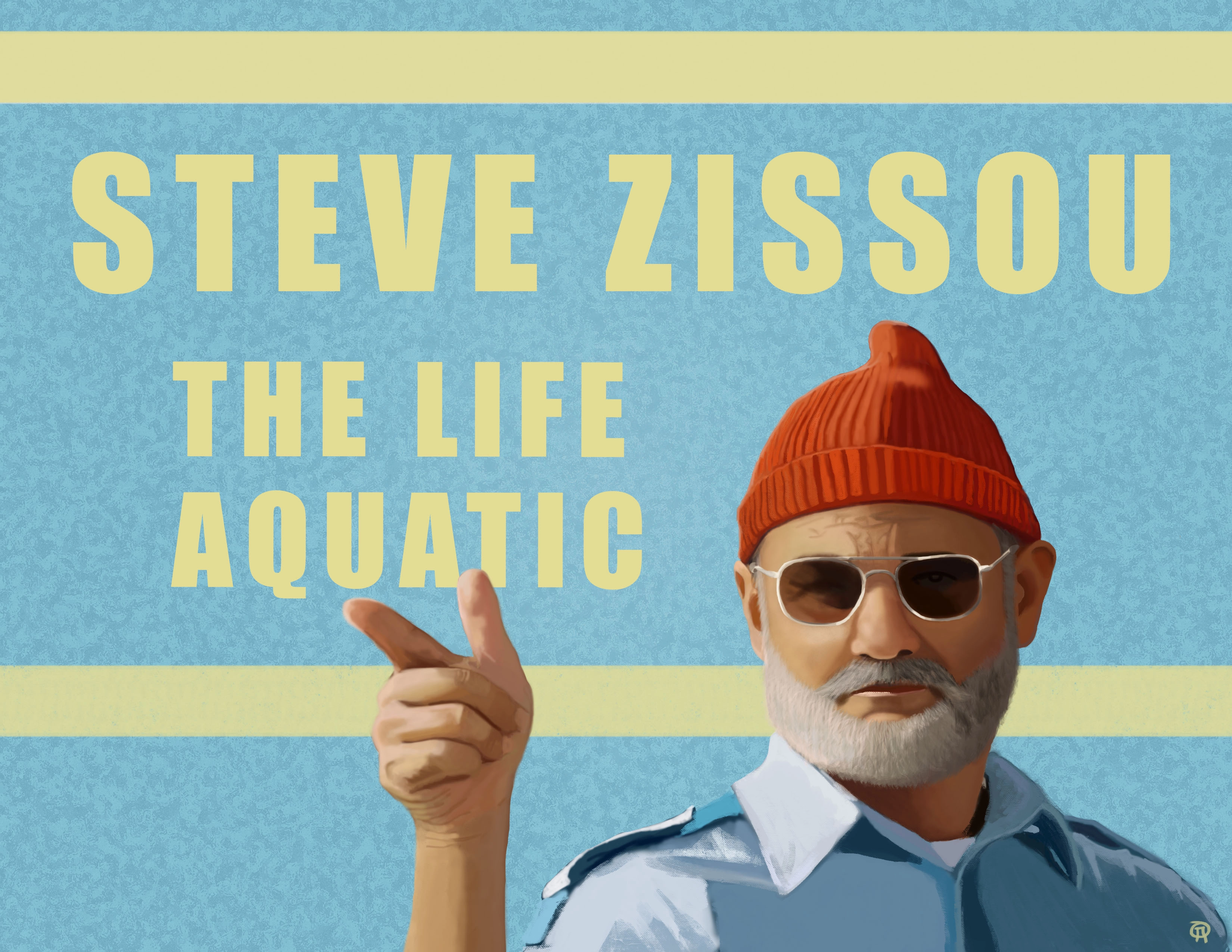 Steve Zissou Portrait