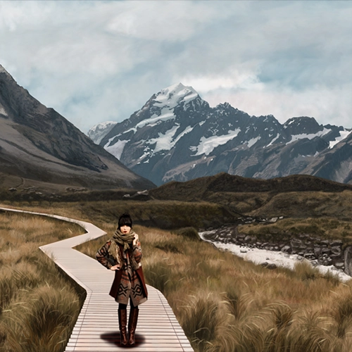Travel Vlogger Landscape