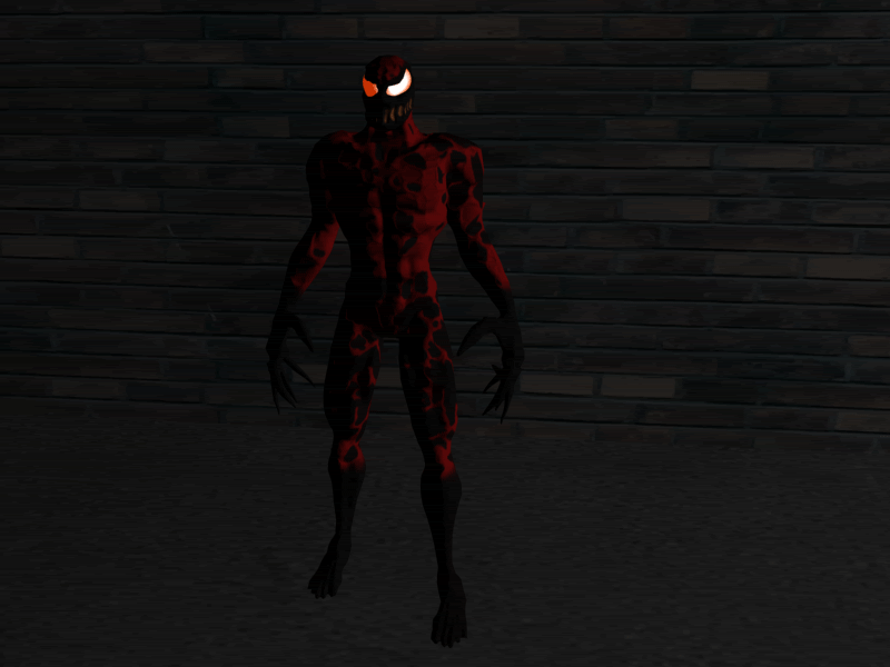 Carnage Skeleton Test Animation