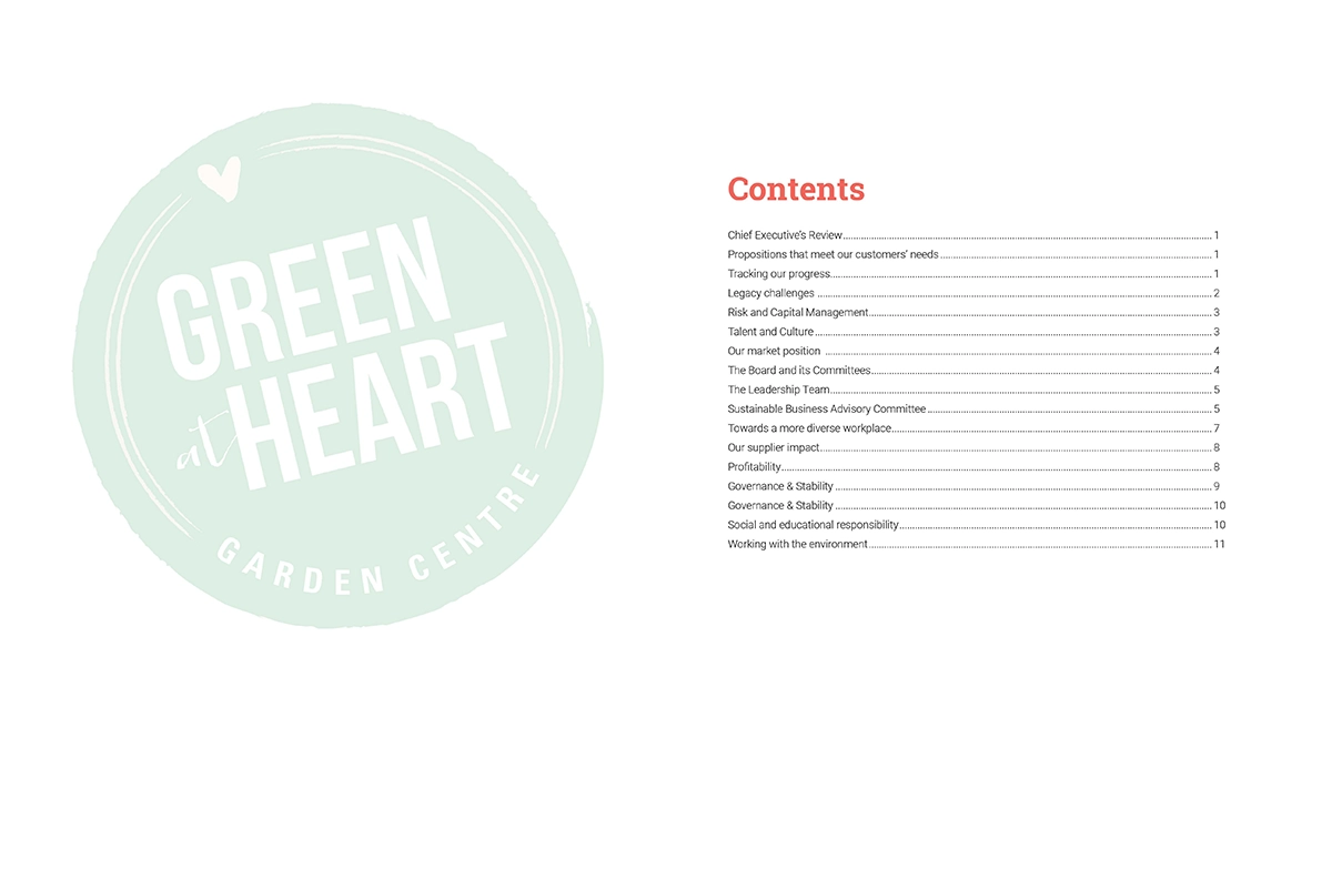 GaH Annual Report Spread 1
